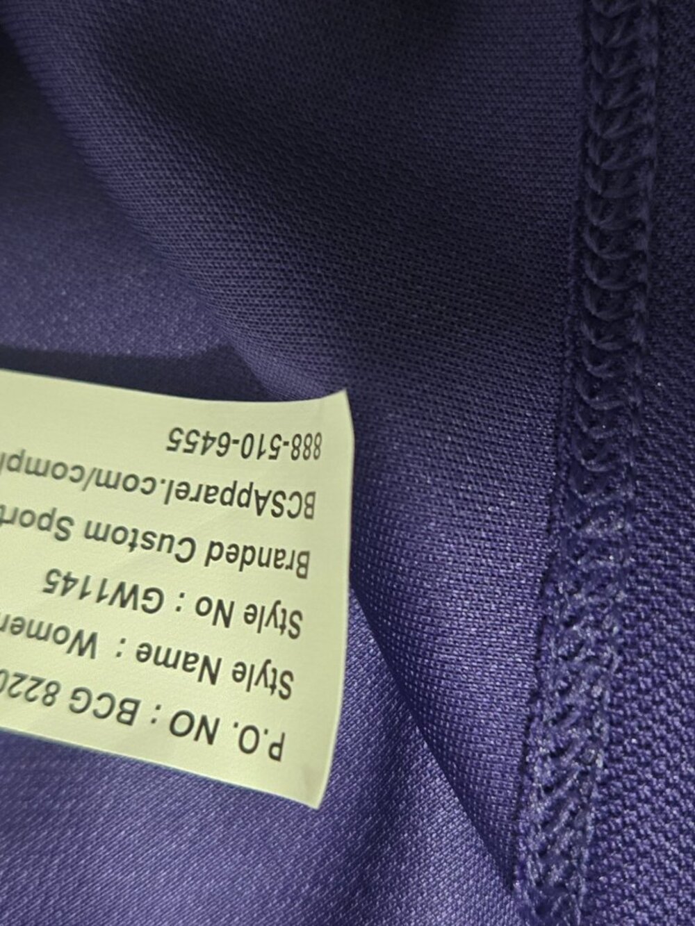 π Nike Dri-FIT Women's Polo Shirt | Purple | Size Medium | NWT π - Picture 8 of 9